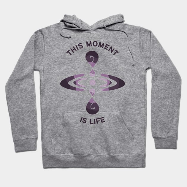 Mindfulness Symbol Hoodie by Slightly Unhinged